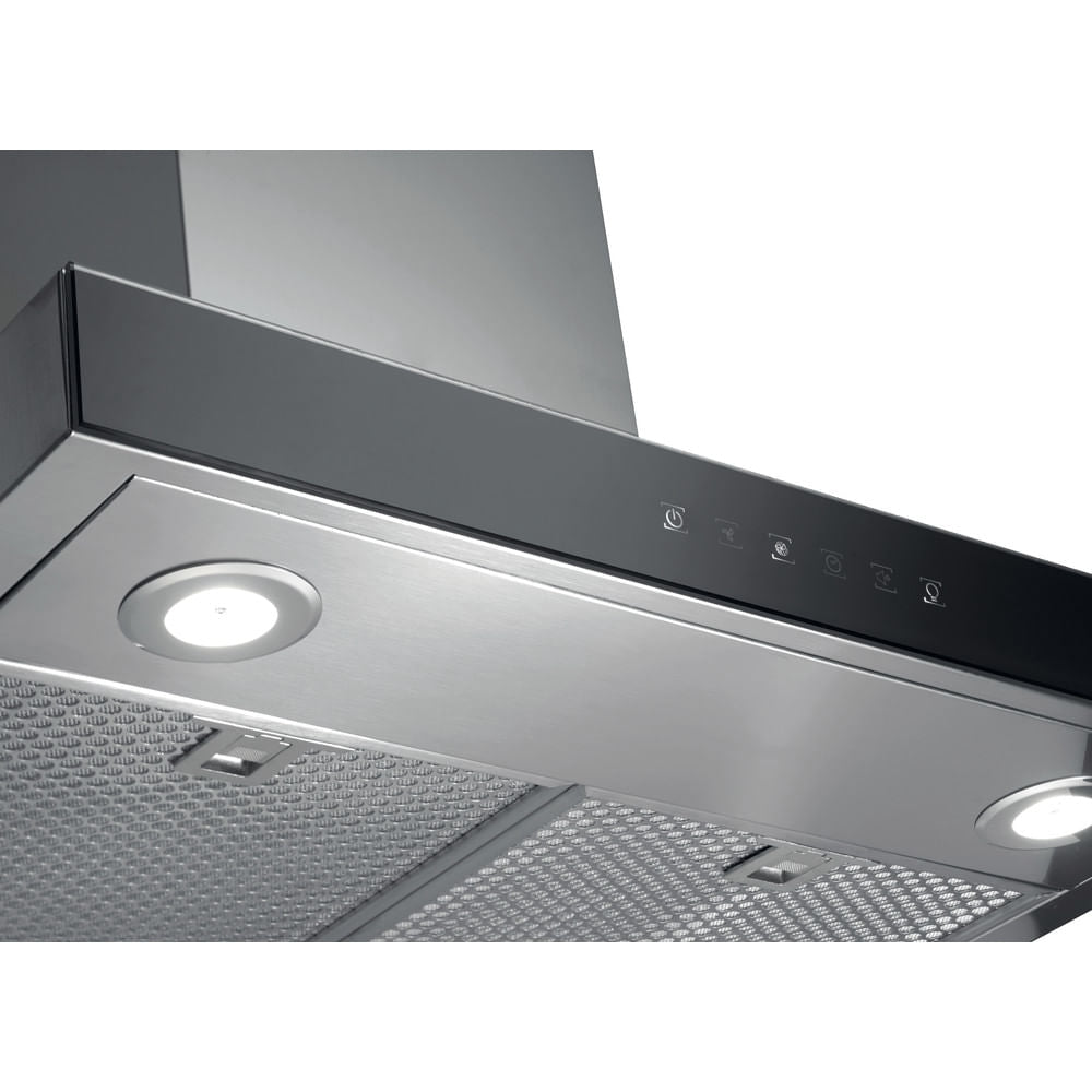 Hotpoint PHBS6.8FLTIX/1 60cm Chimney Cooker Hood, Stainless Steel, A Rated - image 4