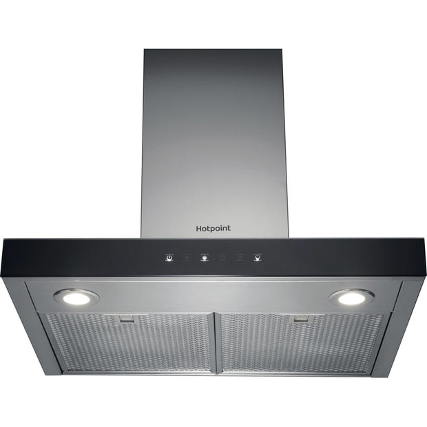 Hotpoint PHBS6.8FLTIX/1 60cm Chimney Cooker Hood, Stainless Steel, A Rated - image 1