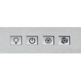 Hotpoint PHPN6.5FLMX/1 60cm Chimney Cooker Hood, Stainless Steel, D Rated - image 3