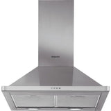 Hotpoint PHPN6.5FLMX/1 60cm Chimney Cooker Hood, Stainless Steel, D Rated - image 1