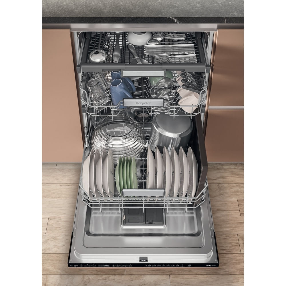 Hotpoint H7IHP42LUK Fully Integrated Dishwasher, 15 Place Settings, C Rated - image 12