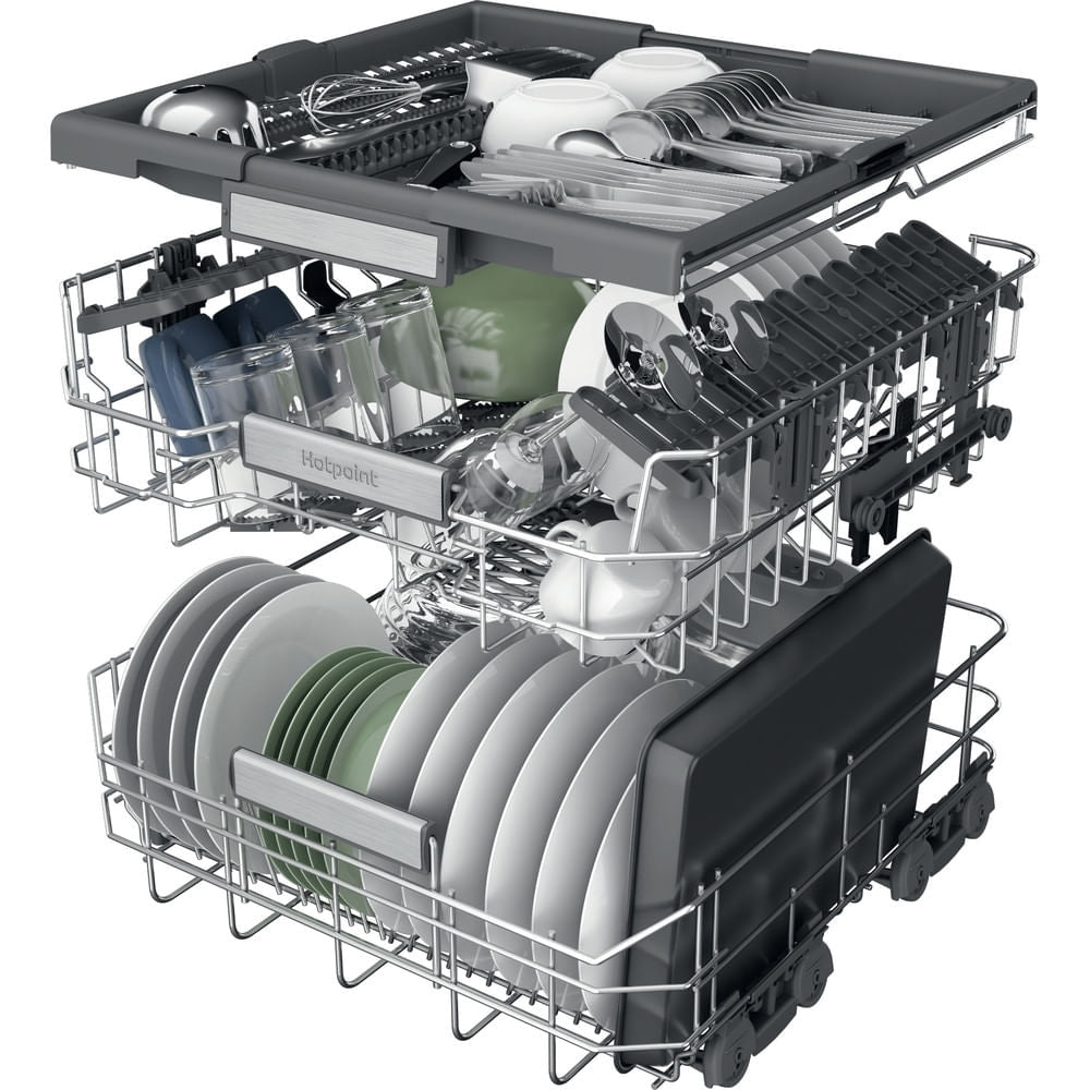 Hotpoint H7IHP42LUK Fully Integrated Dishwasher, 15 Place Settings, C Rated - image 21