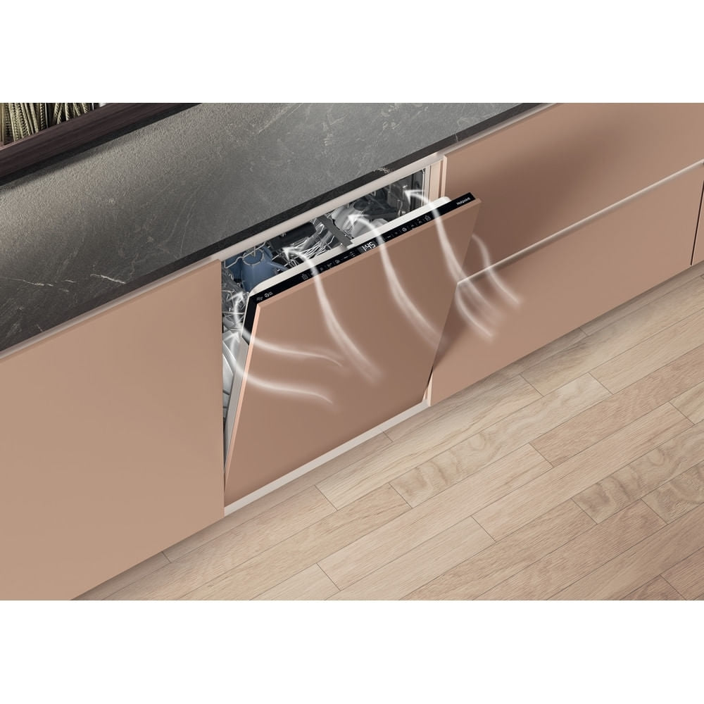 Hotpoint Hydroforce H8IHT59LSUK Fully Integrated Dishwasher, 14 Place Settings, B Rated - image 17