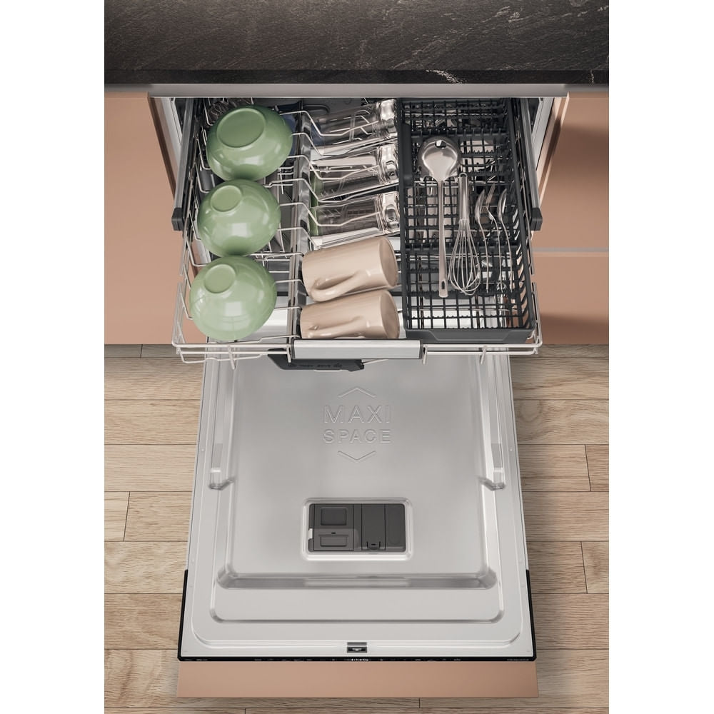 Hotpoint Hydroforce H8IHT59LSUK Fully Integrated Dishwasher, 14 Place Settings, B Rated - image 21