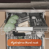 Hotpoint Hydroforce H8IHP42LUK Fully Integrated Dishwasher, 14 Place Settings, C Rated - image 2