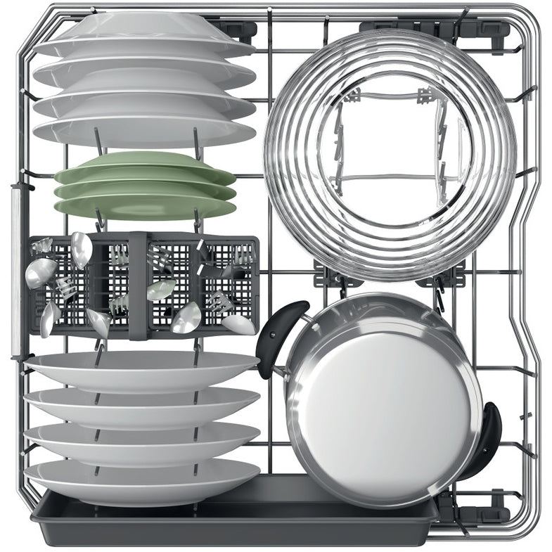 Hotpoint Hydroforce H8IHP42LUK Fully Integrated Dishwasher, 14 Place Settings, C Rated - image 11