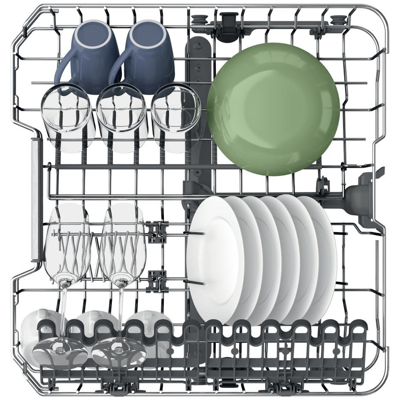 Hotpoint Hydroforce H8IHP42LUK Fully Integrated Dishwasher, 14 Place Settings, C Rated - image 13
