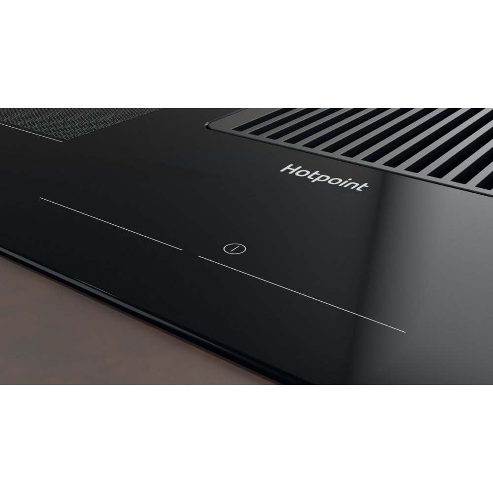 Hotpoint PVH 92 B K/F KIT 83cm Vented Hob, Black, A Rated - image 4