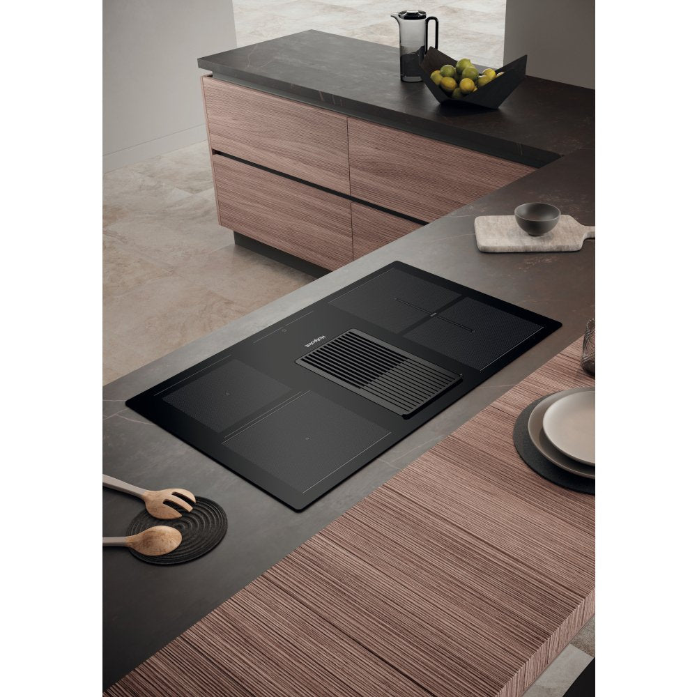 Hotpoint PVH 92 B K/F KIT 83cm Vented Hob, Black, A Rated - image 8