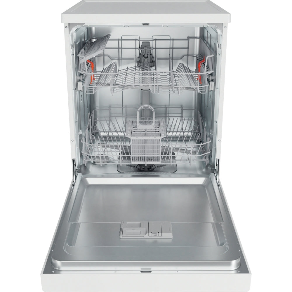 Hotpoint H2FHL626UK Dishwasher, 14 Place Settings, White, E Rated - image 2
