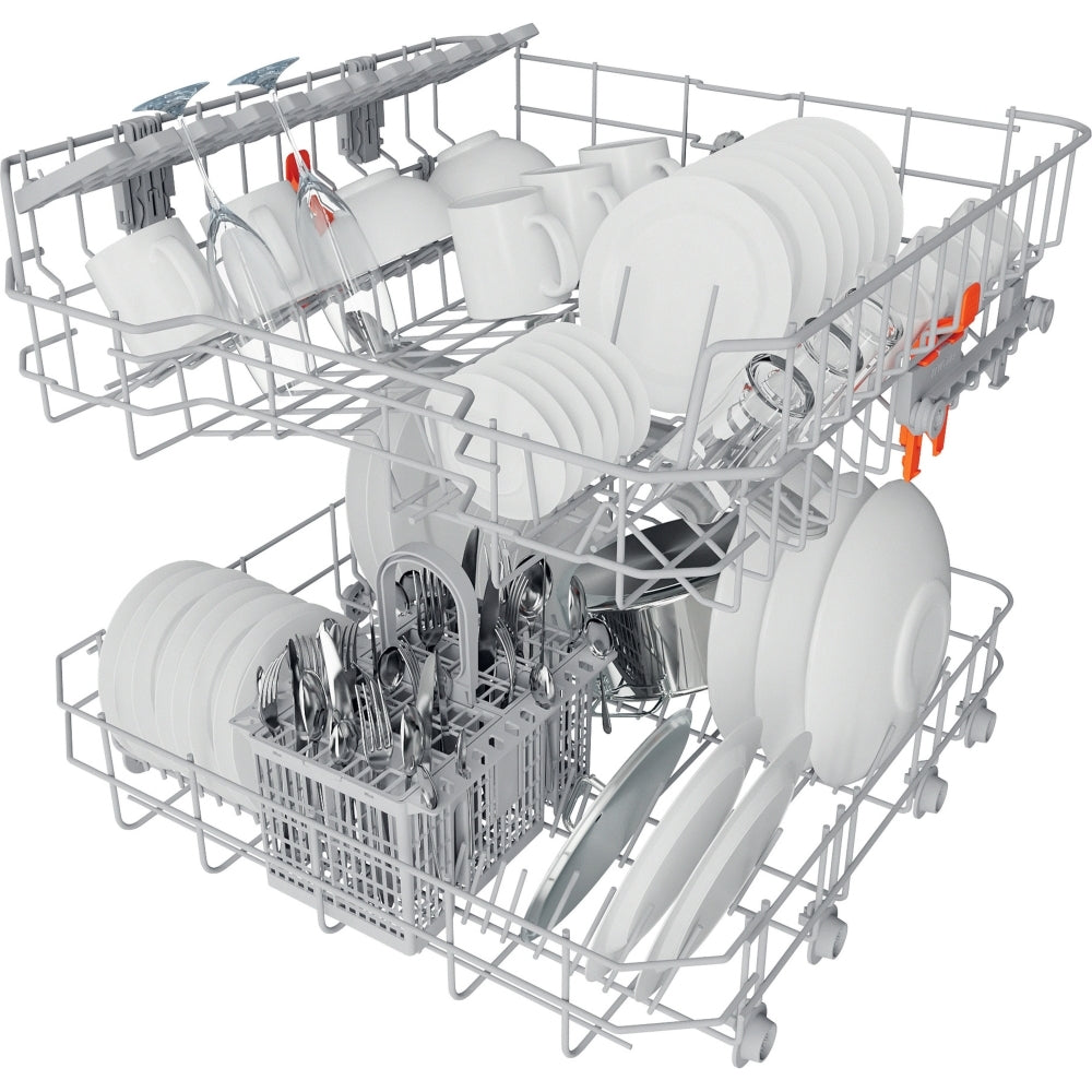Hotpoint H2FHL626UK Dishwasher, 14 Place Settings, White, E Rated - image 6