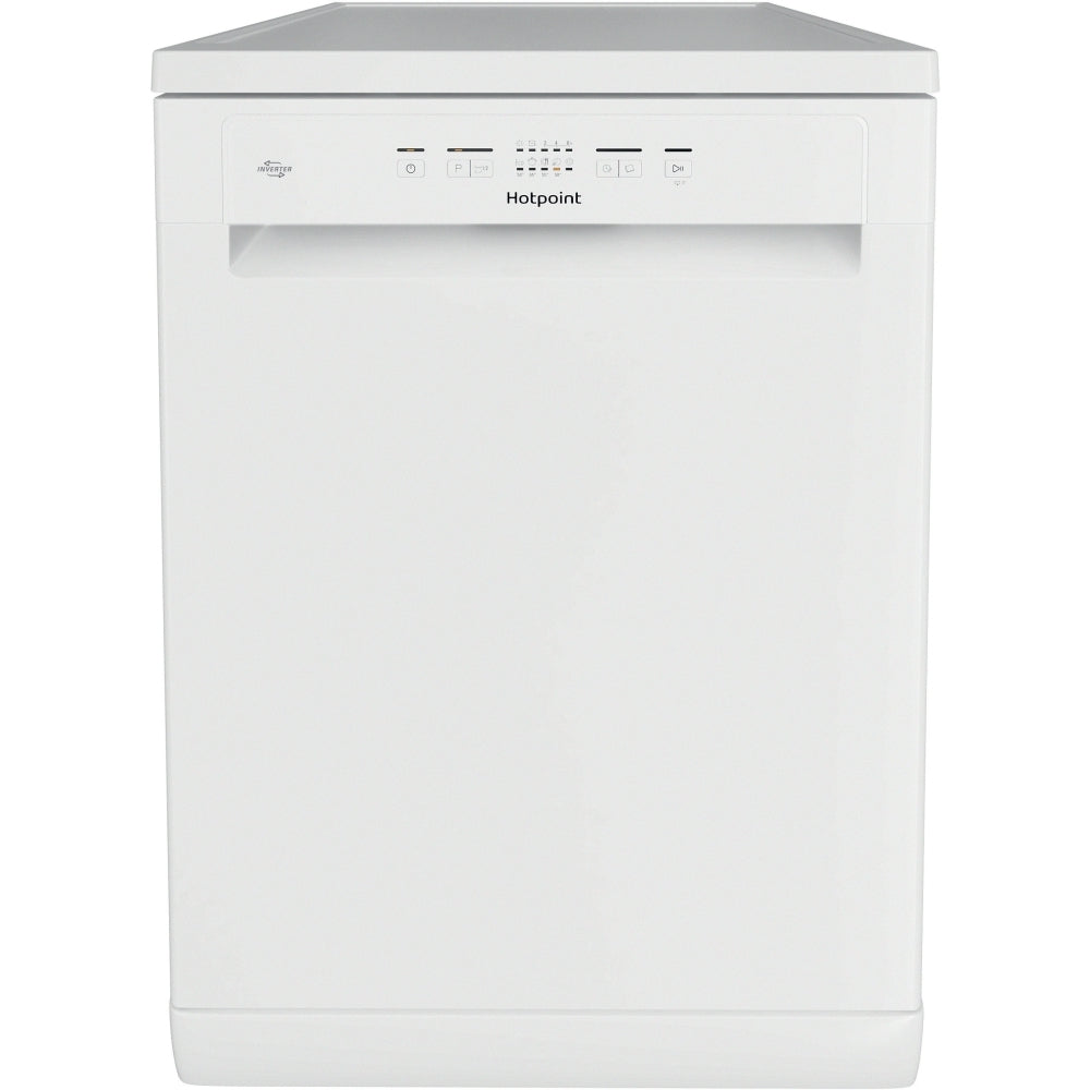 Hotpoint H2FHL626UK Dishwasher, 14 Place Settings, White, E Rated - image 1