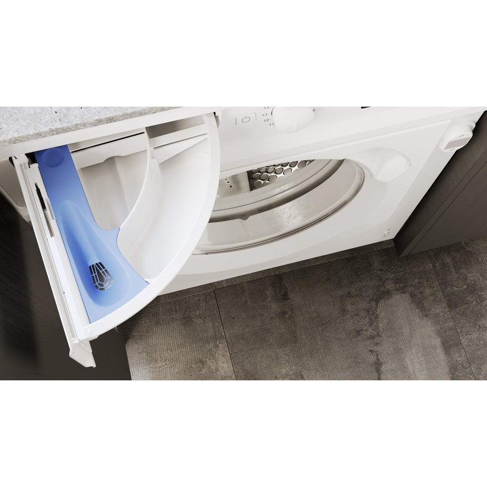 Hotpoint BIWDHG861485UK Integrated Washer Dryer, 8kg/6kg, 1400 Spin, White, D Rated - image 10
