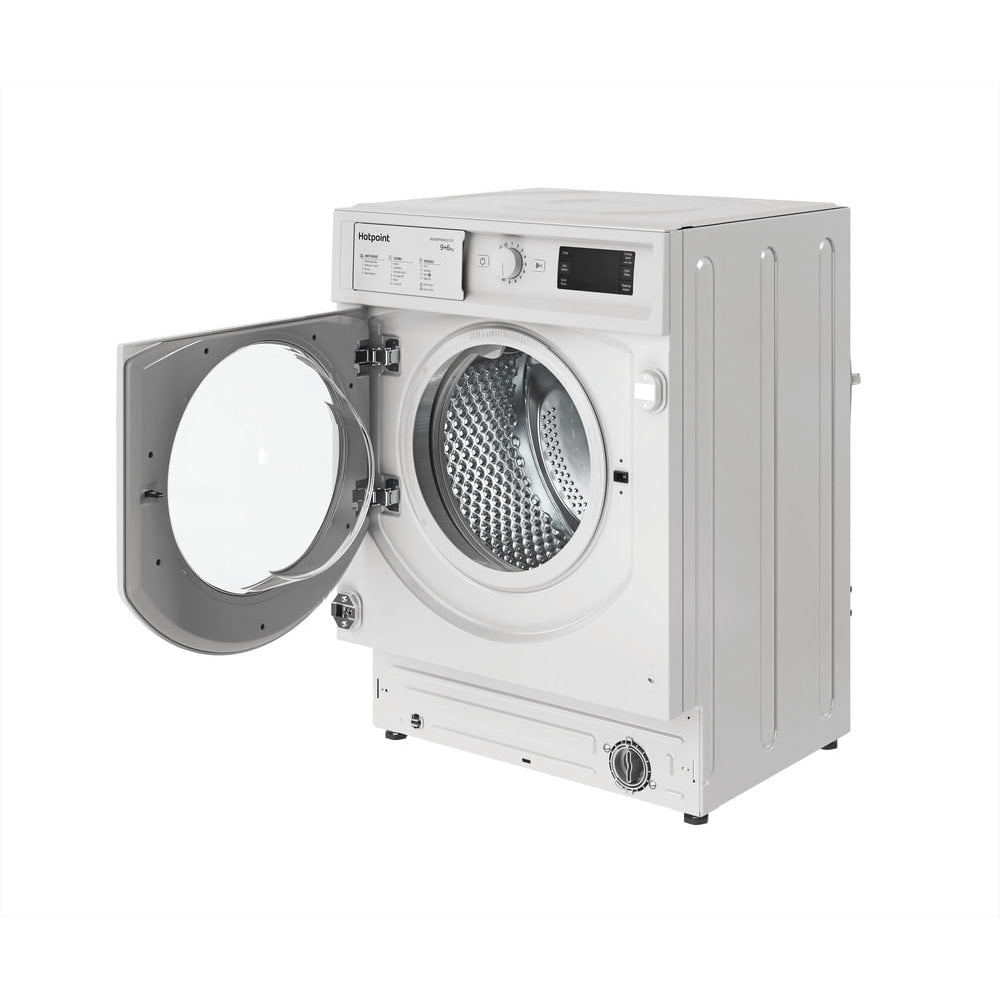 Hotpoint BIWDHG961485UK Integrated Washer Dryer, 9kg/6kg, 1400 Spin, White, D Rated - image 18