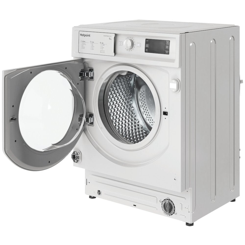 Hotpoint BIWMHG91485UK Integrated Washing Machine, 9kg, 1400 Spin, White, B Rated - image 4
