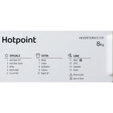 Hotpoint BIWMHG81485UK Integrated Washing Machine, 8kg, 1400 Spin, White, B Rated - image 7