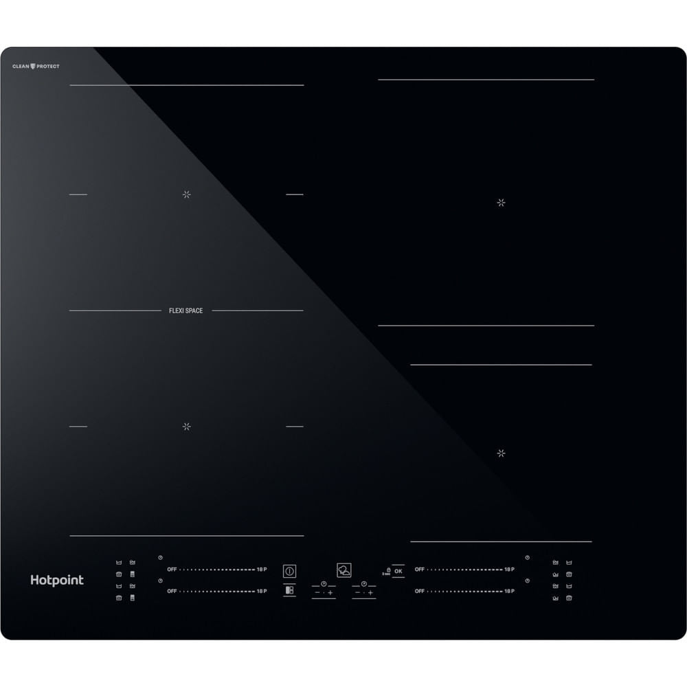 Hotpoint TS3560FCPNE 59cm CleanProtect Induction Hob, Black - image 1