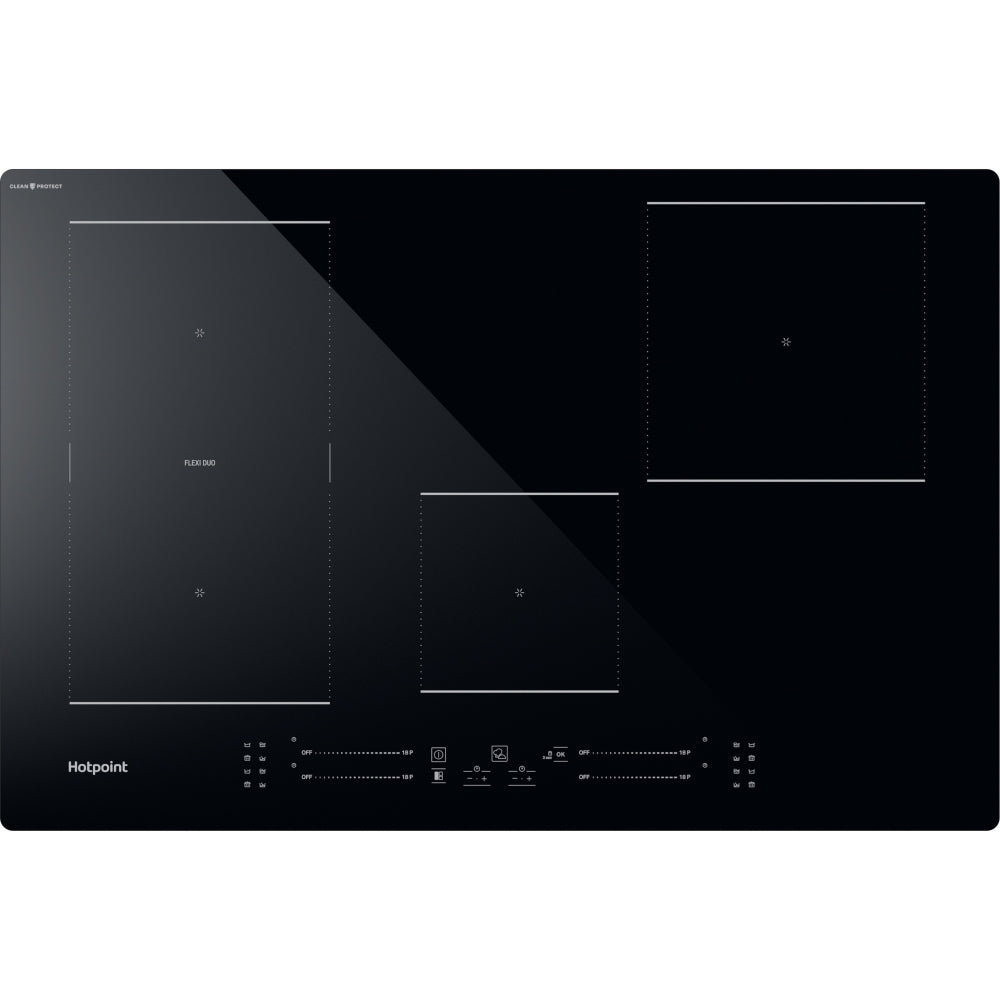 Hotpoint TS6477CCPNE 77cm CleanProtect Induction Hob, Black - image 2
