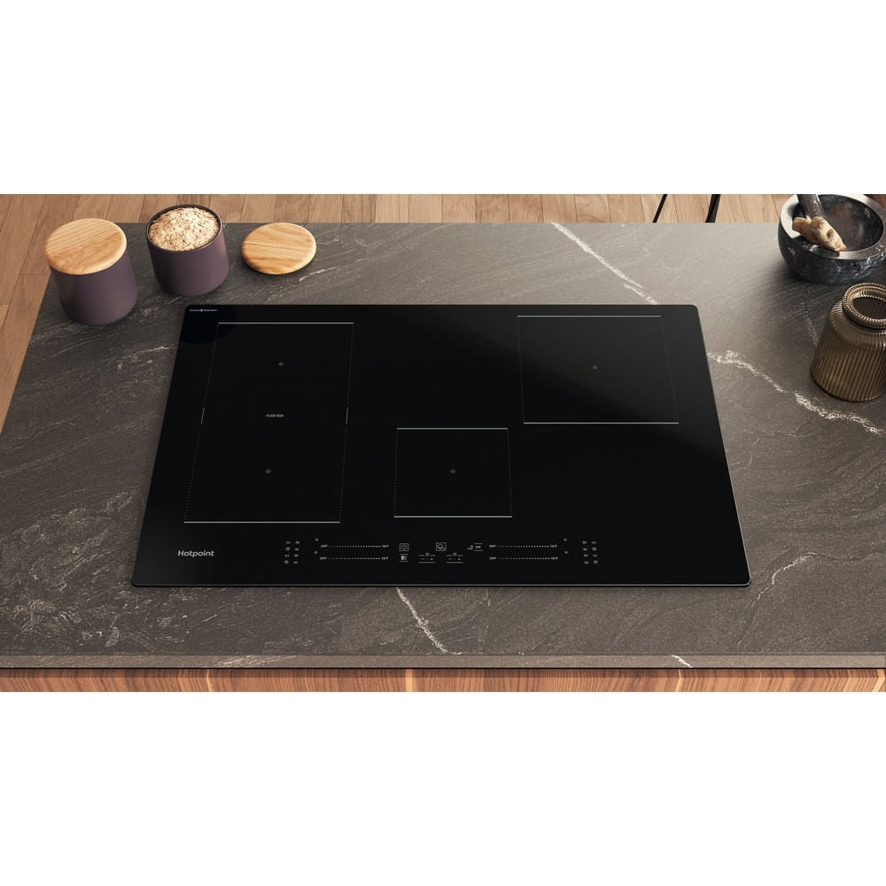 Hotpoint TS6477CCPNE 77cm CleanProtect Induction Hob, Black - image 3
