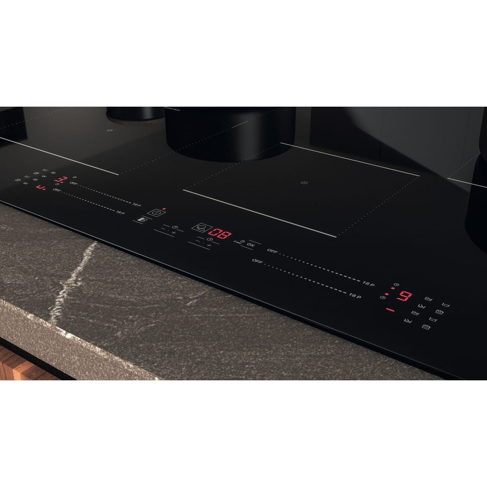 Hotpoint TS6477CCPNE 77cm CleanProtect Induction Hob, Black - image 8