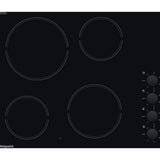 Hotpoint HR620RH 58cm Ceramic Hob, Black - image 1