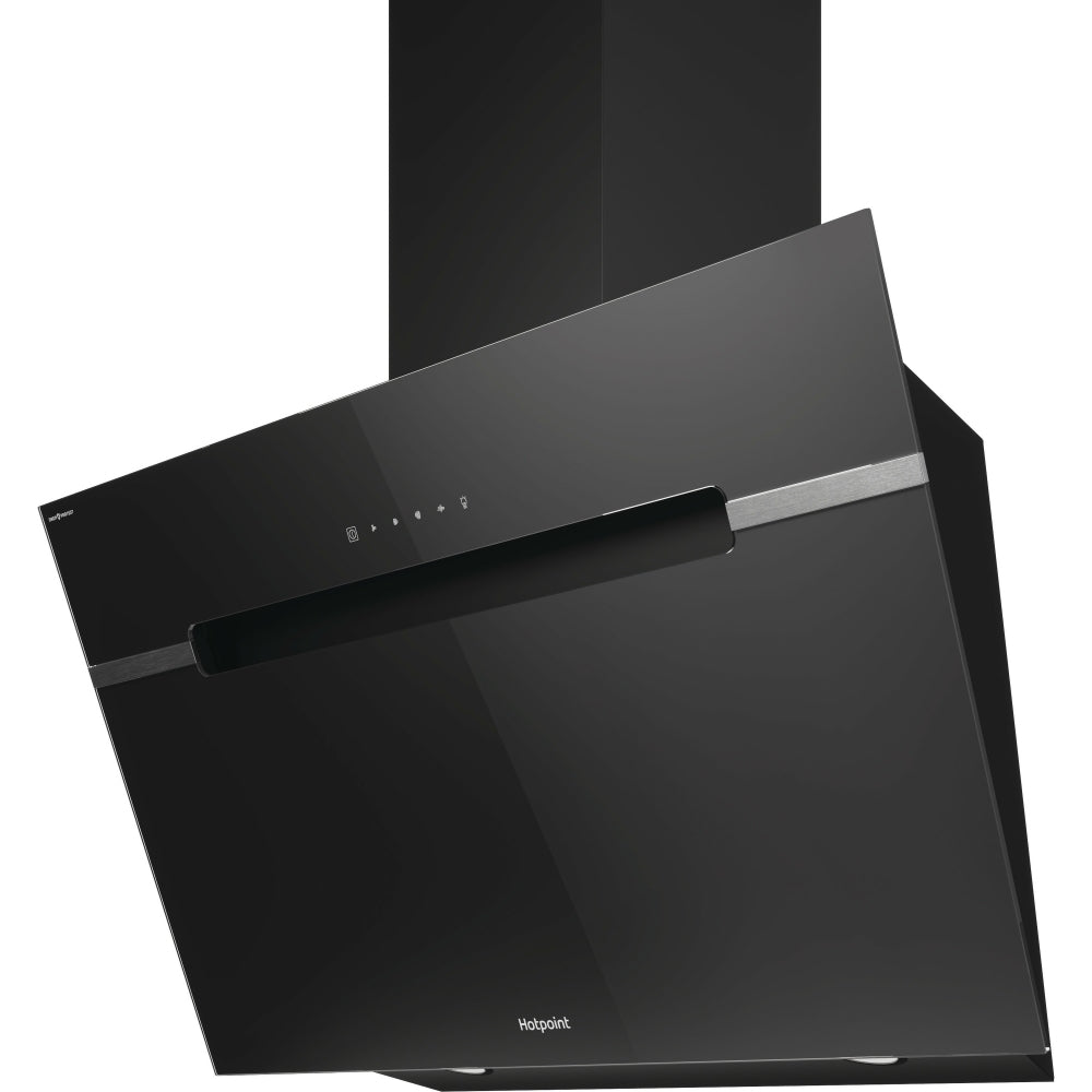 Hotpoint PHVS91FLTDPK 90cm Chimney Cooker Hood, Black, A+ Rated - image 2