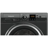 Hotpoint NSWM 7469 BS UK Washing Machine, 7kg, 1400 Spin, Black, A Rated - image 2