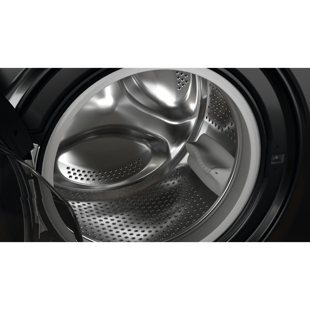 Hotpoint NSWM 7469 BS UK Washing Machine, 7kg, 1400 Spin, Black, A Rated - image 3