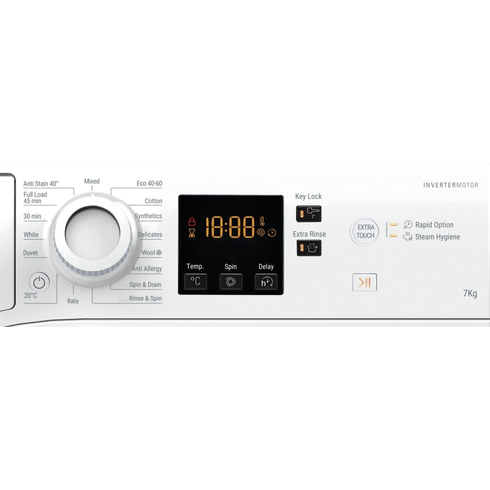 Hotpoint NSWM 7469 W UK Washing Machine, 7kg, 1400 Spin, White, A Rated - image 7