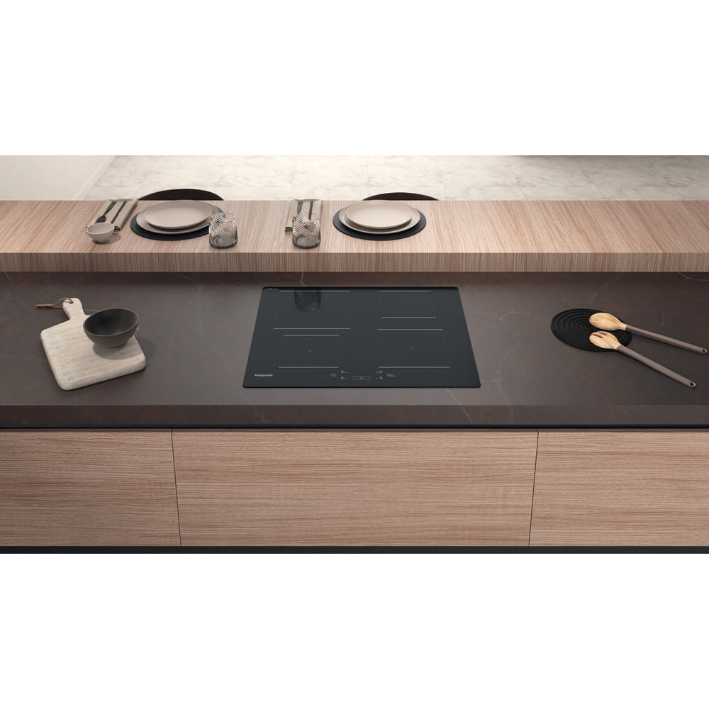 Hotpoint TQ1460SCPNE 59cm Induction Hob, Black, A Rated - image 2