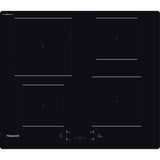 Hotpoint TQ1460SCPNE 59cm Induction Hob, Black, A Rated - image 1