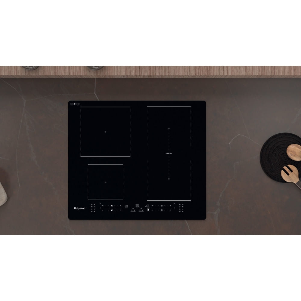Hotpoint TB2460BCPNE 59cm Induction Hob, Black, A Rated - image 4