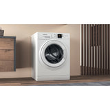 Hotpoint NSWM 846 W UK Washing Machine, 8kg, 1400 Spin, White, A Rated - image 12