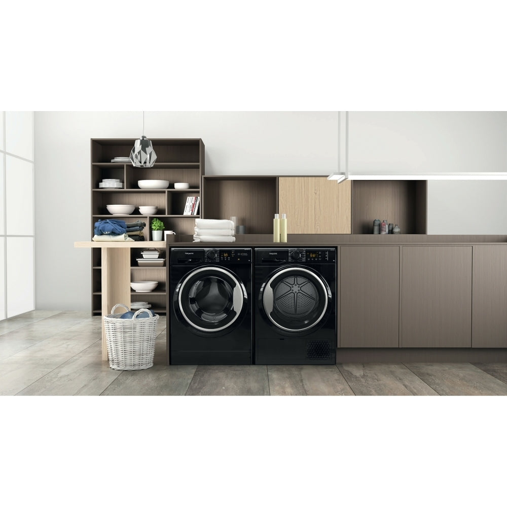 Hotpoint NSWM 846 BS UK Washing Machine, 8kg, 1400 Spin, Black, A Rated - image 18