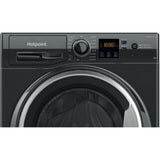 Hotpoint NSWM 846 BS UK Washing Machine, 8kg, 1400 Spin, Black, A Rated - image 9