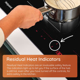 Hotpoint HTX6014DCF 59cm Induction Hob, Black - image 16