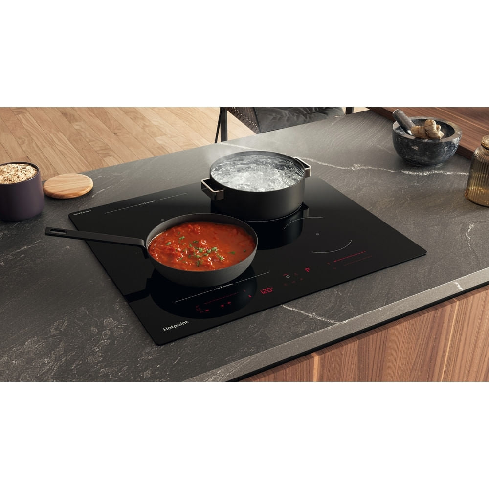 Hotpoint HTX6014DCF 59cm Induction Hob, Black - image 6