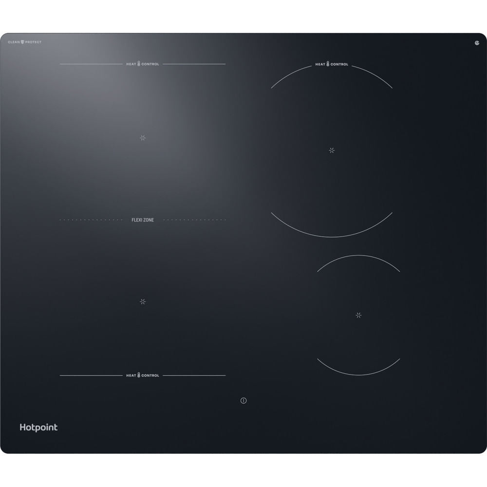 Hotpoint HTX6014DCF 59cm Induction Hob, Black - image 1