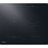 Hotpoint HTX6014DCF 59cm Induction Hob, Black - image 1