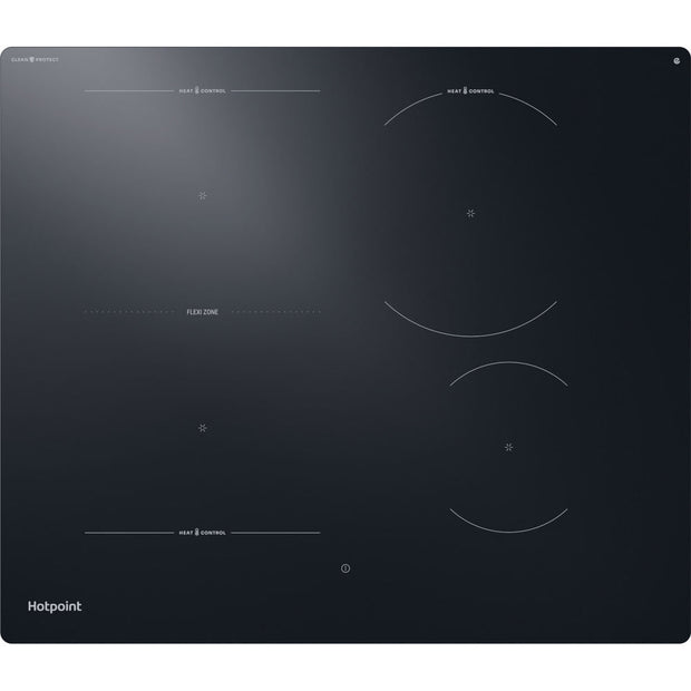Hotpoint HTX6014DCF 59cm Induction Hob, Black - image 1