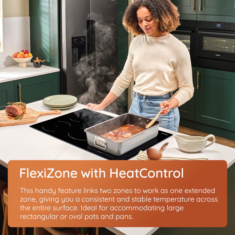 Hotpoint HTX8017DCF2 80cm Induction Hob, Black - image 11