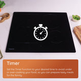 Hotpoint HTX8017DCF2 80cm Induction Hob, Black - image 17