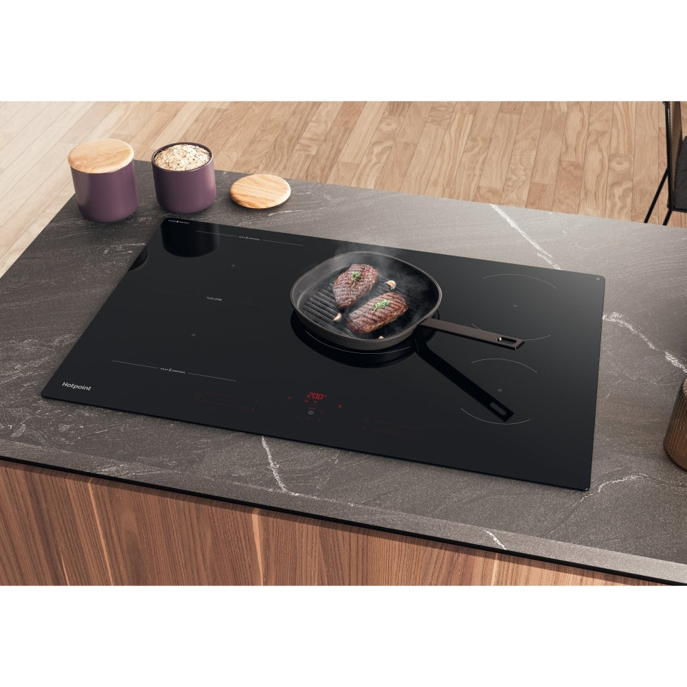Hotpoint HTX8017DCF2 80cm Induction Hob, Black - image 19