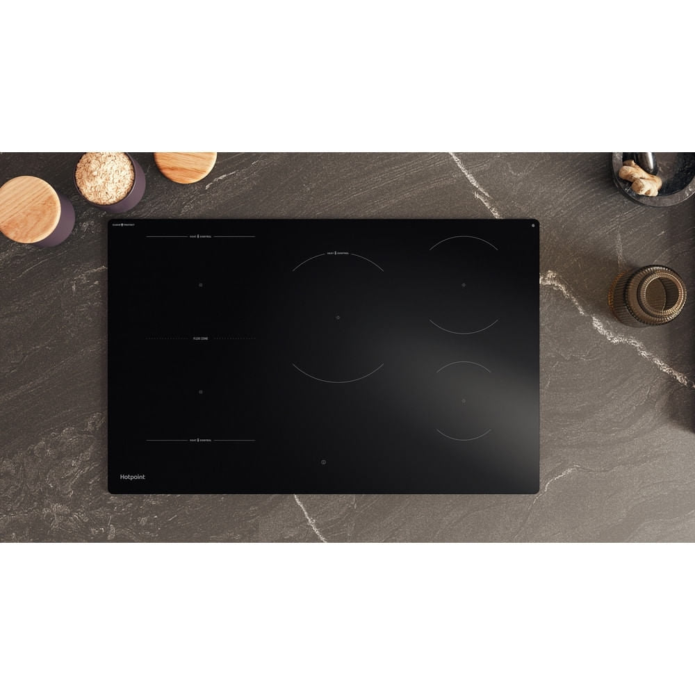Hotpoint HTX8017DCF2 80cm Induction Hob, Black - image 3