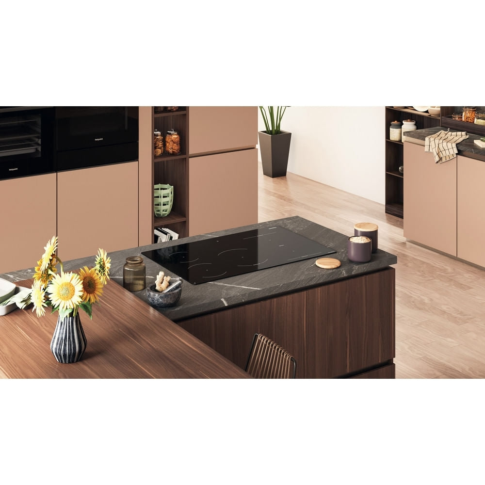 Hotpoint HTX8017DCF2 80cm Induction Hob, Black - image 4