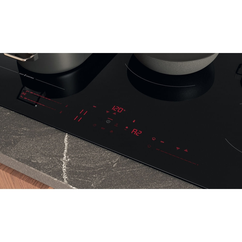 Hotpoint HTX8017DCF2 80cm Induction Hob, Black - image 7