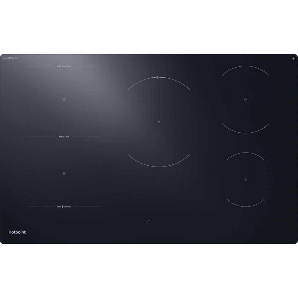 Hotpoint HTX8017DCF2 80cm Induction Hob, Black - image 1