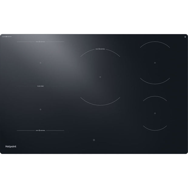 Hotpoint HTX8017DCF2 80cm Induction Hob, Black - image 1