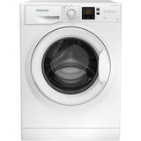 Hotpoint NSWM 946 W UK Washing Machine, 9kg, 1400 Spin, White, A Rated - image 1