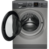 Hotpoint NSWM 946 GG UK Washing Machine, 9kg, 1400 Spin, Grey, A Rated - image 7